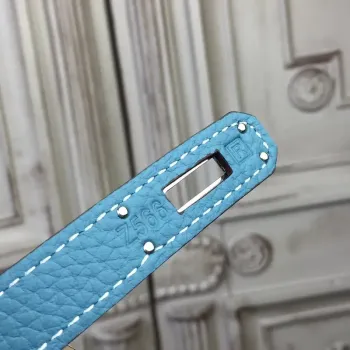 Hermes Blue Jean Clemence Jypsiere 28cm Taška