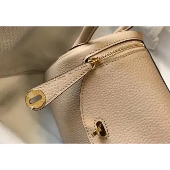 Hermes Mini Lindy Taška v Trench Clemence Kůži