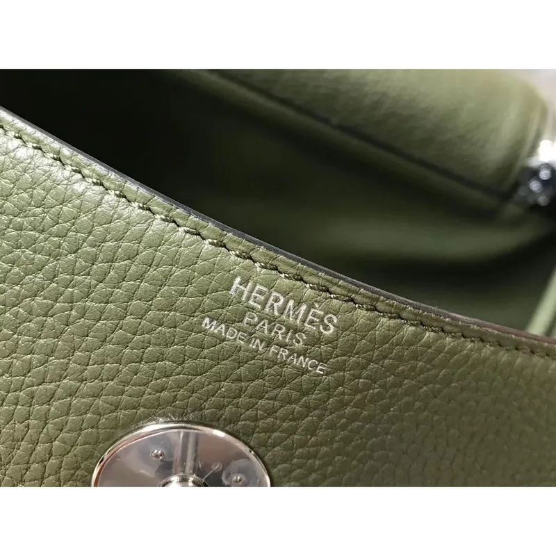 Kabelka Hermes Lindy 26 cm v Canopee Clemence s PHW