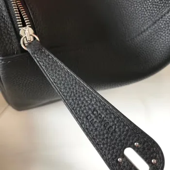 Hermes Lindy 26cm Taška v černém klementu s PHW