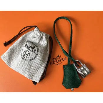 Hermes Picotin Lock 18 Taška v barvě Vert Vertigo z kůže Clemence