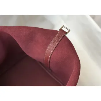 Hermes Picotin Lock 18 Taška v Bordeaux kůži Clemence