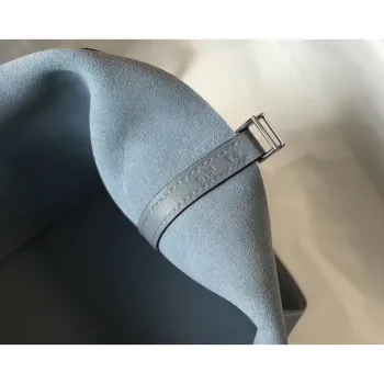 Hermes Picotin Lock 18 Taška v modré linii z kůže Clemence