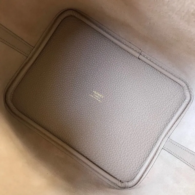 Hermes Picotin Lock 22 Taška v Trench kůži Clemence