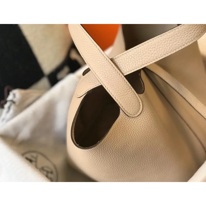 Hermes Picotin Lock 22 Taška v Trench kůži Clemence