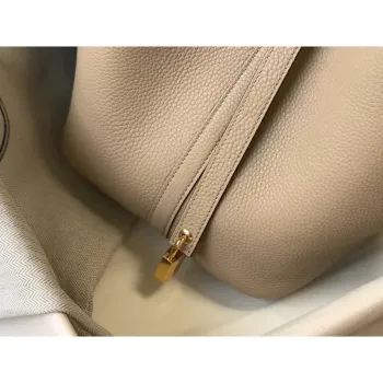 Hermes Picotin Lock 22 Taška v Trench kůži Clemence