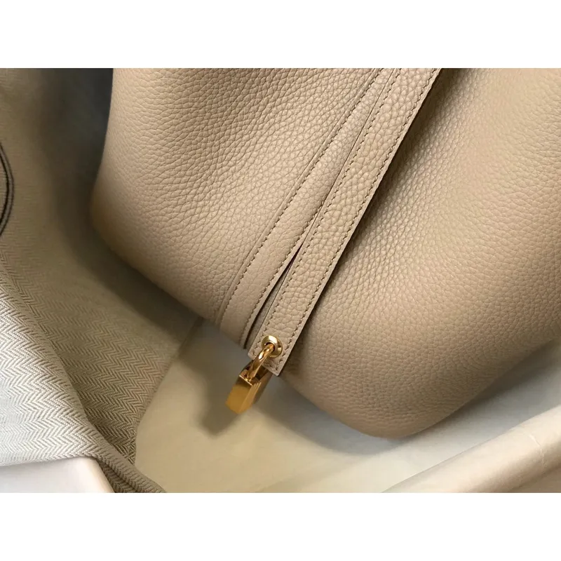 Hermes Picotin Lock 22 Taška v Trench kůži Clemence