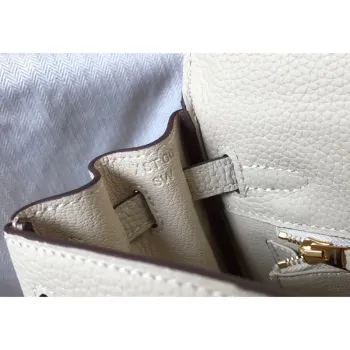 Kelly 32cm Retourne Taška v Betonu Clemence Kůži