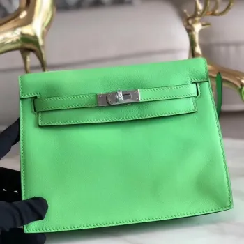 Hermes Green Swift Kelly Danse Taška