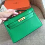 Hermes Bambou Kelly Pochette Epsom Ručně vyrobená taška
