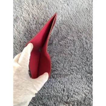 Hermes Rose Red MC2 Copernic Kompaktní Peněženka