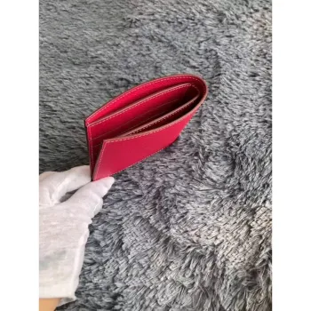 Hermes Rose Red MC2 Copernic Kompaktní Peněženka