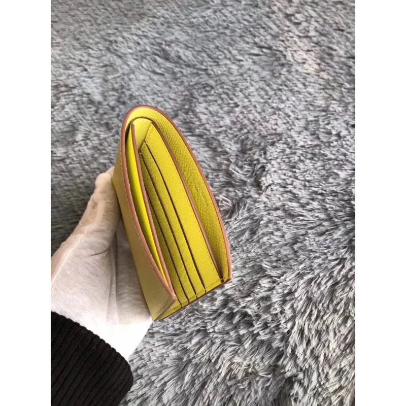 Hermes Yellow MC2 Copernic Kompaktní Peněženka