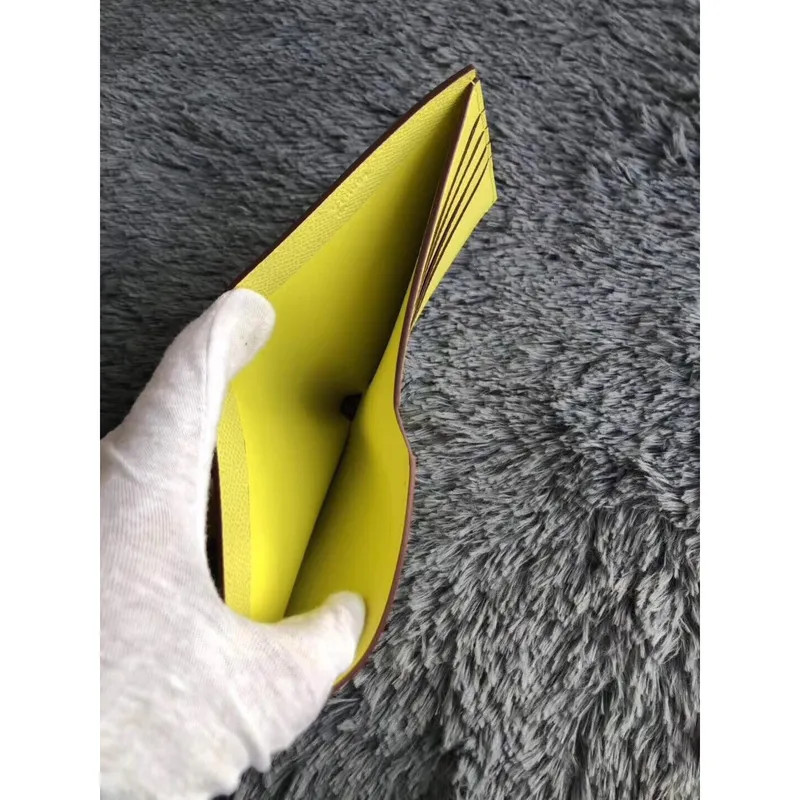 Hermes Yellow MC2 Copernic Kompaktní Peněženka