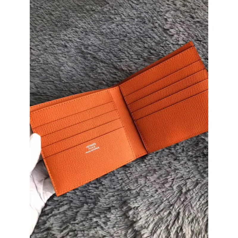 Hermes Orange MC2 Copernic Kompaktní Peněženka