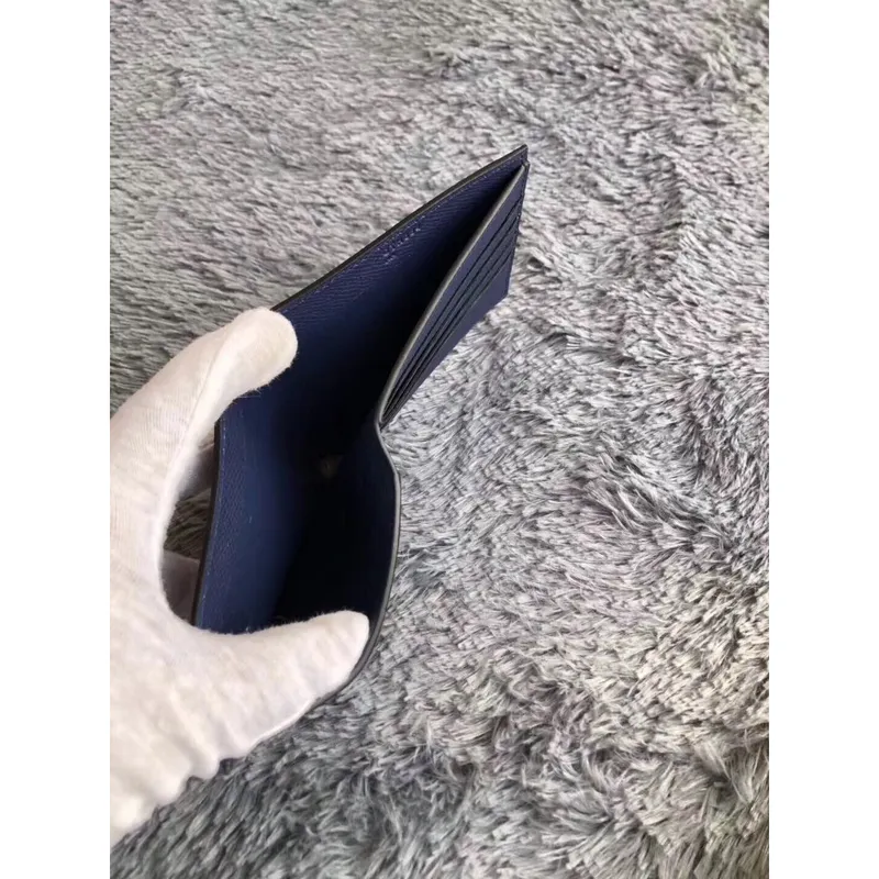 Hermes Tmavě modrá MC2 Copernic kompaktní peněženka