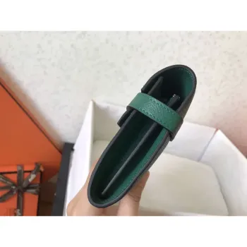 Kelly Classic Dlouhá Peněženka v Malachitové Epsom Kůži