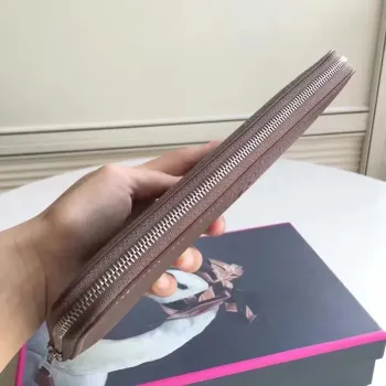 Hermes Etoupe Clemence Azap Zipová Peněženka