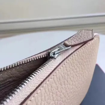 Hermes Grey Clemence Azap Zipová Peněženka