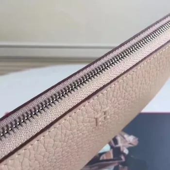 Hermes Grey Clemence Azap Zipová Peněženka