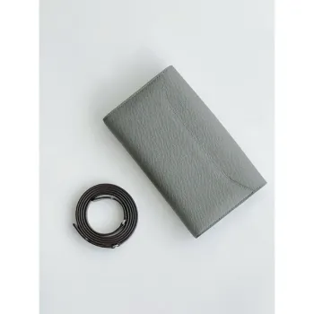 Hermes Constance To Go peněženka v Gris Meyer Epsom telecí kůži